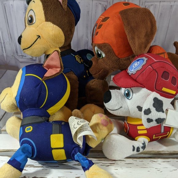 disney paw patrol marshall‎ plush toy set lot chase - Picture 4 of 8